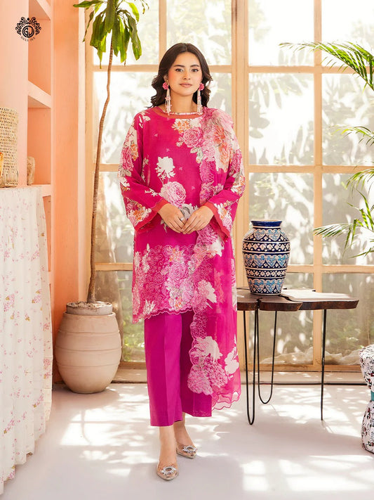 Rang Pasand By Gul Jee Vol-2 Embroidered Digital Printed Unstitched 3pcs