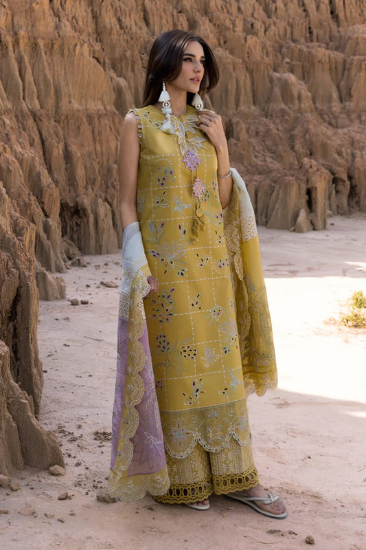 Rang Rasiya Premium Edit'25 Embroidered Unstitched 3pcs
