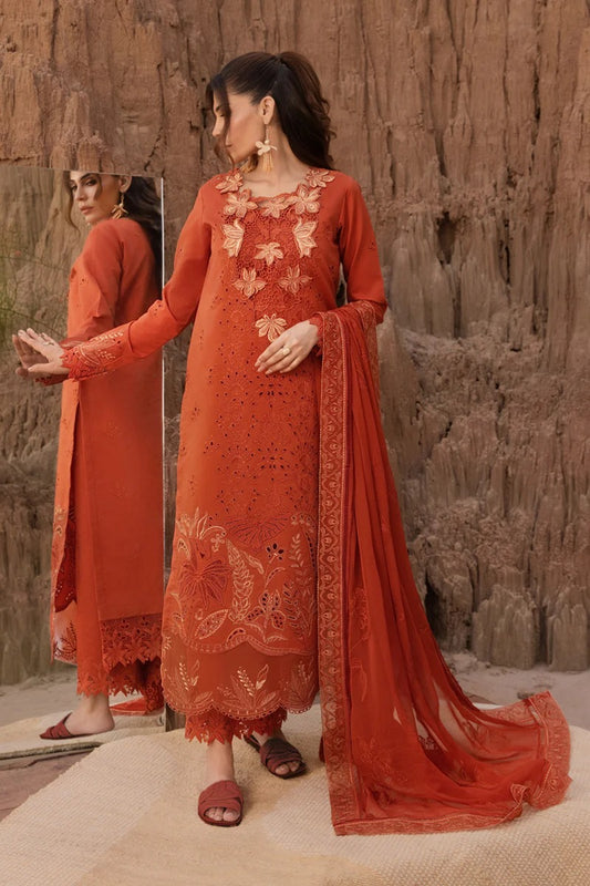 Rang Rasiya Premium Edit'25 Embroidered Unstitched 3pcs