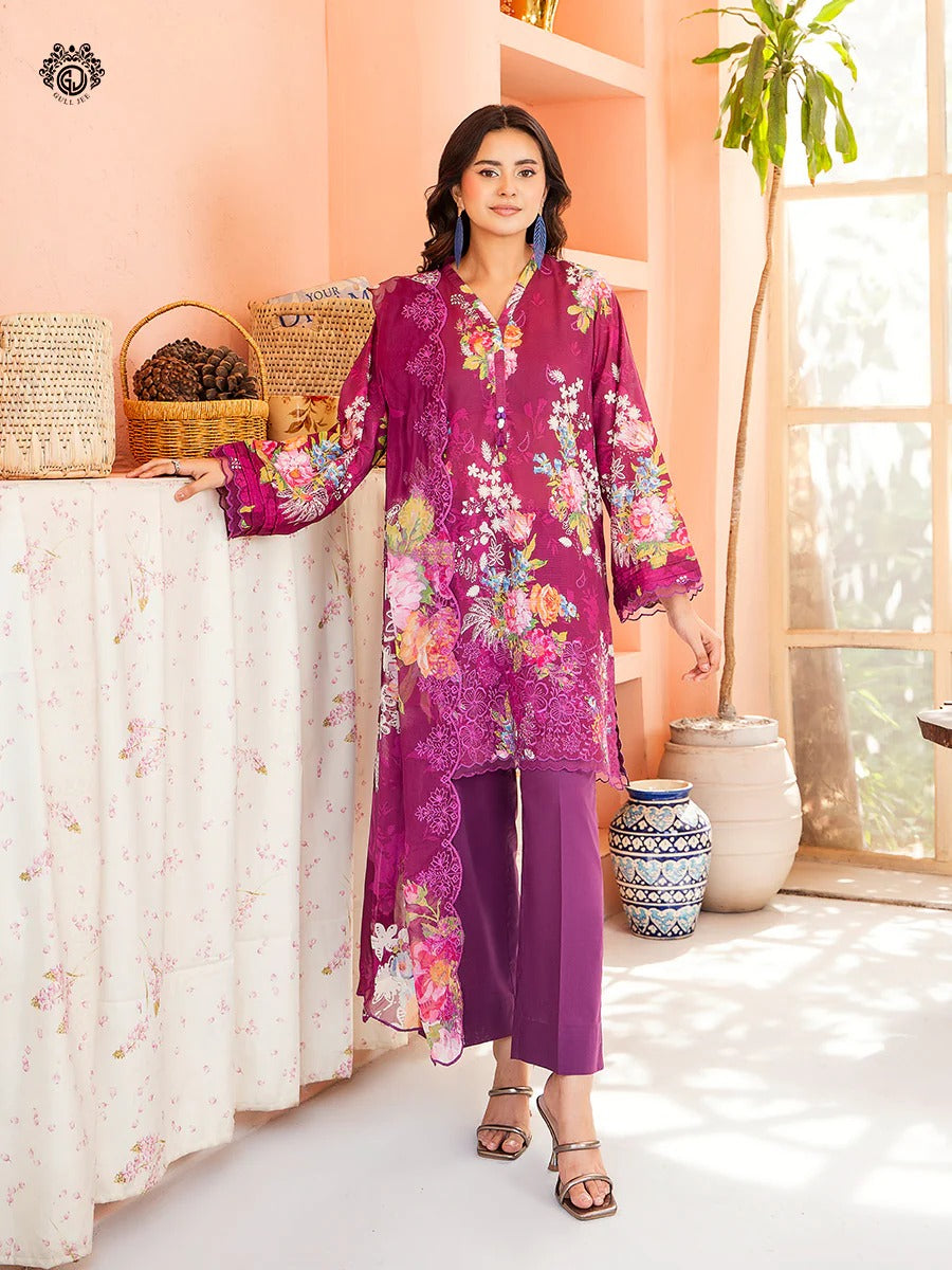 Rang Pasand By Gul Jee Vol-2 Embroidered Digital Printed Unstitched 3pcs