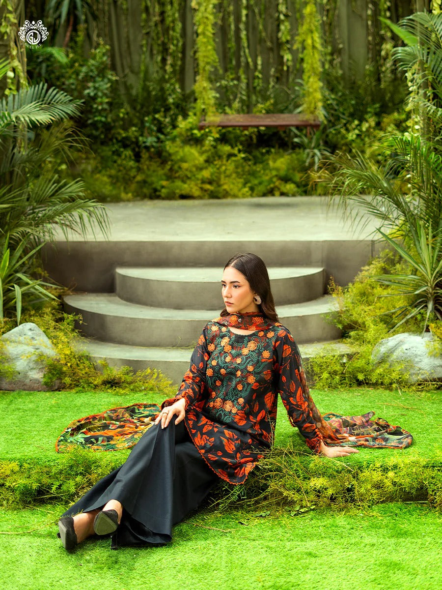 Rang Pasand By Gul Jee Vol-16 Embroidered Digital Printed Unstitched 3pcs