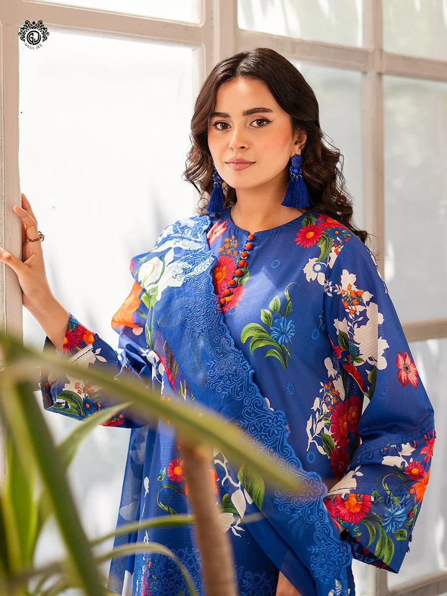 Rang Pasand By Gul Jee Vol-2 Embroidered Digital Printed Unstitched 3pcs