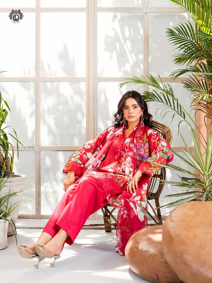 Rang Pasand By Gul Jee Vol-2 Embroidered Digital Printed Unstitched 3pcs
