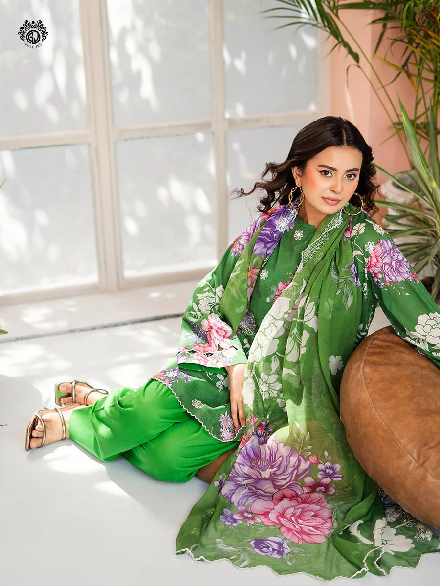 Rang Pasand By Gul Jee Vol-2 Embroidered Digital Printed Unstitched 3pcs