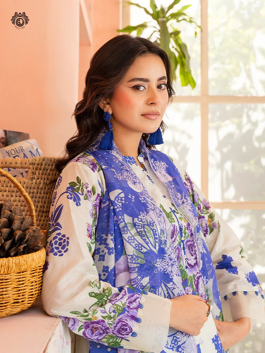 Rang Pasand By Gul Jee Vol-2 Embroidered Digital Printed Unstitched 3pcs