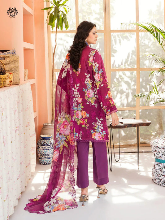 Rang Pasand By Gul Jee Vol-2 Embroidered Digital Printed Unstitched 3pcs