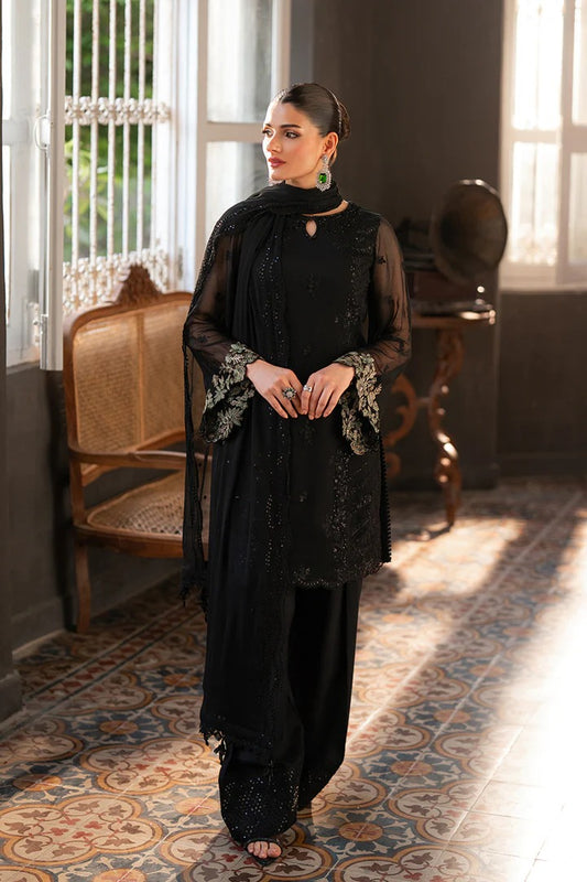 Azure Ensembles Festive Chiffon Unstitched 3Pcs