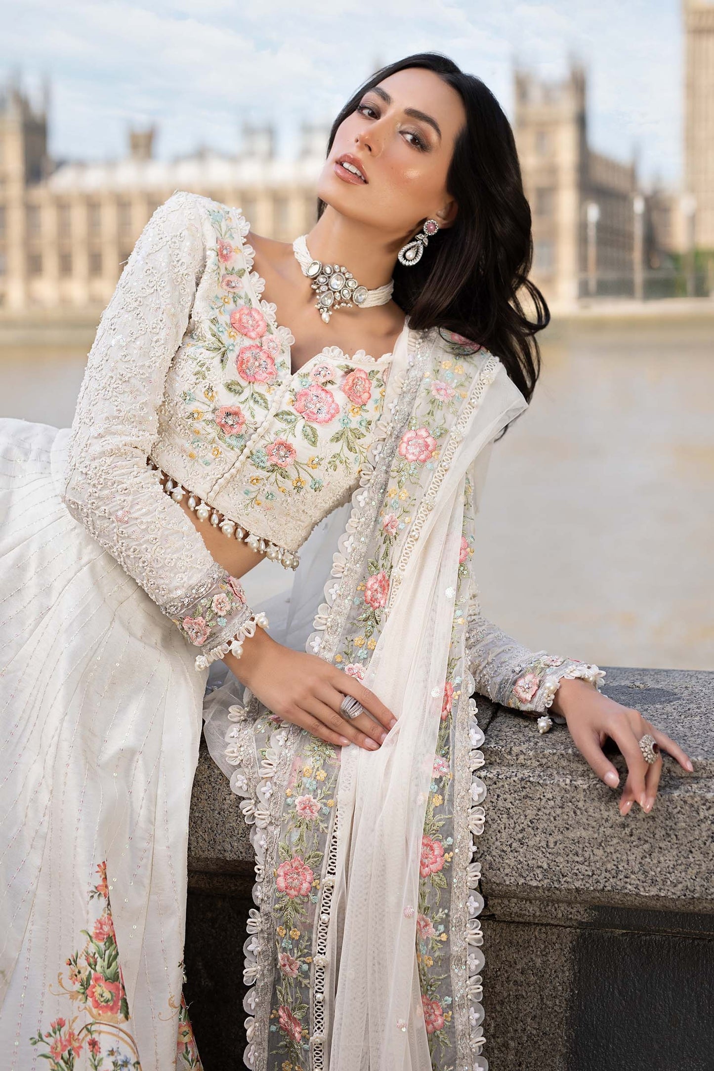 Soiree by Maria B. Vol-01 Embroidered Festive Formals'26 Unstitched 3 Piece