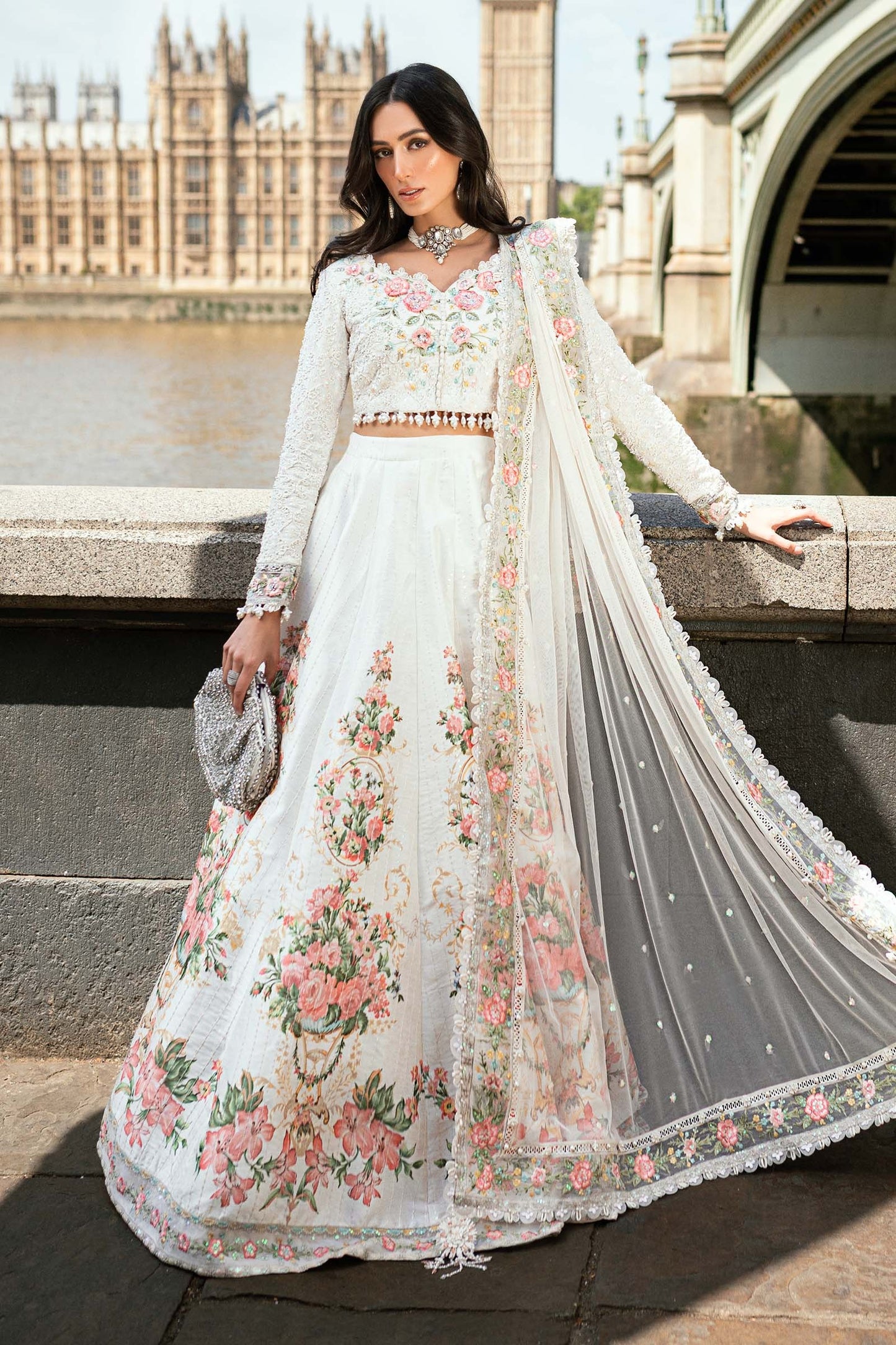 Soiree by Maria B. Vol-01 Embroidered Festive Formals'26 Unstitched 3 Piece