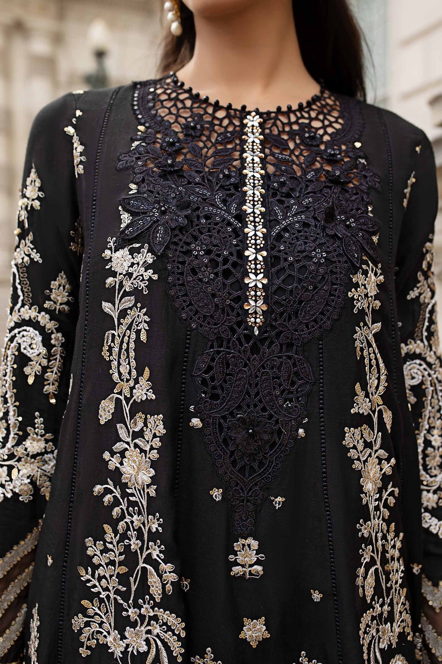 Soiree by Maria B. Vol-01 Embroidered Festive Formals'26 Unstitched 3 Piece
