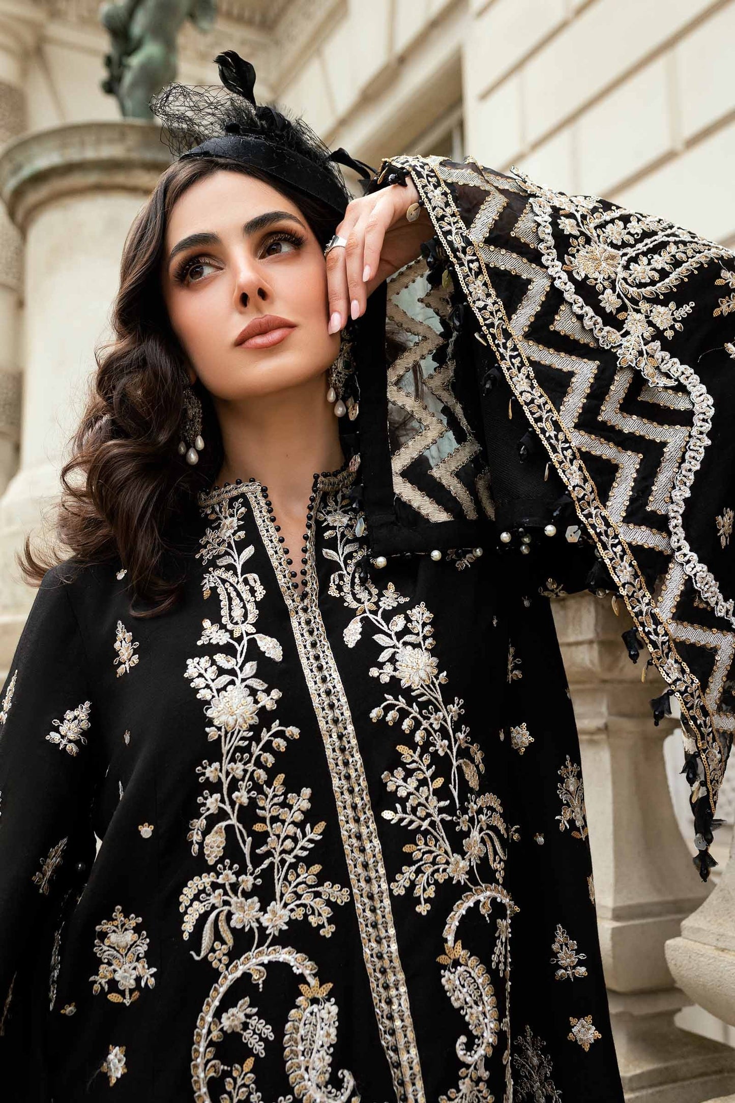 Soiree by Maria B. Vol-01 Embroidered Festive Formals'26 Unstitched 3 Piece
