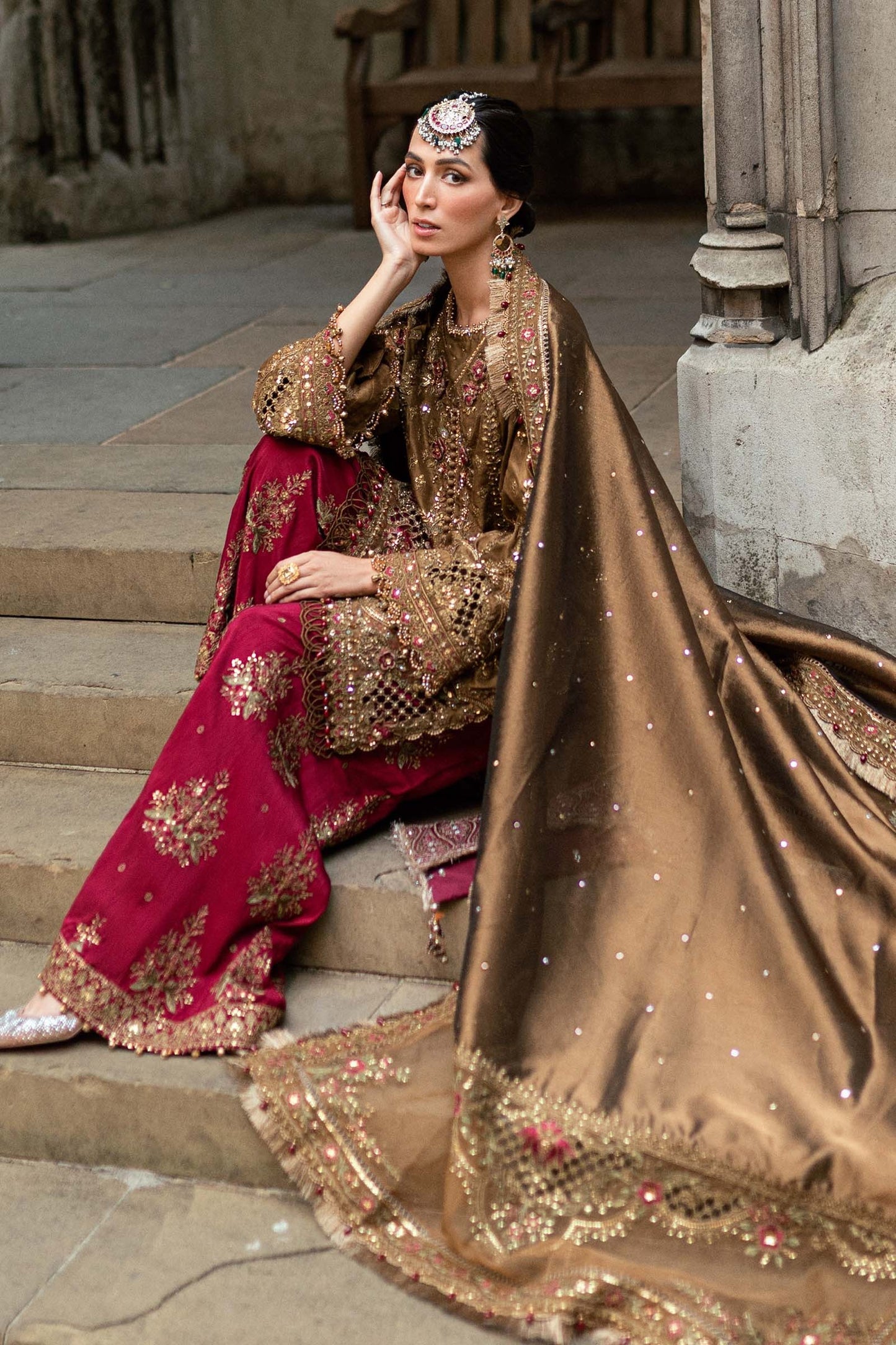 Soiree by Maria B. Vol-01 Embroidered Festive Formals'26 Unstitched 3 Piece