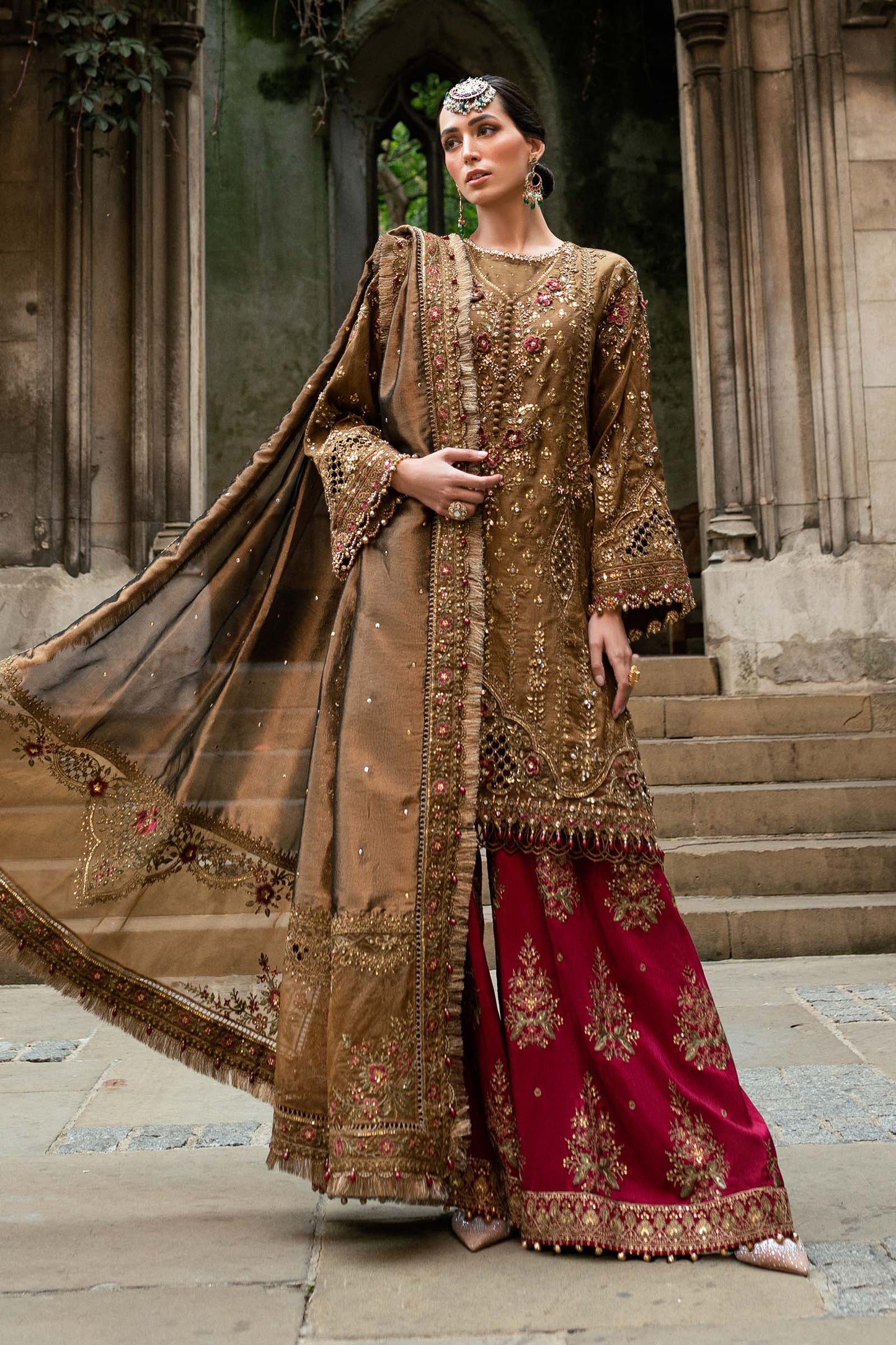 Soiree by Maria B. Vol-01 Embroidered Festive Formals'26 Unstitched 3 Piece