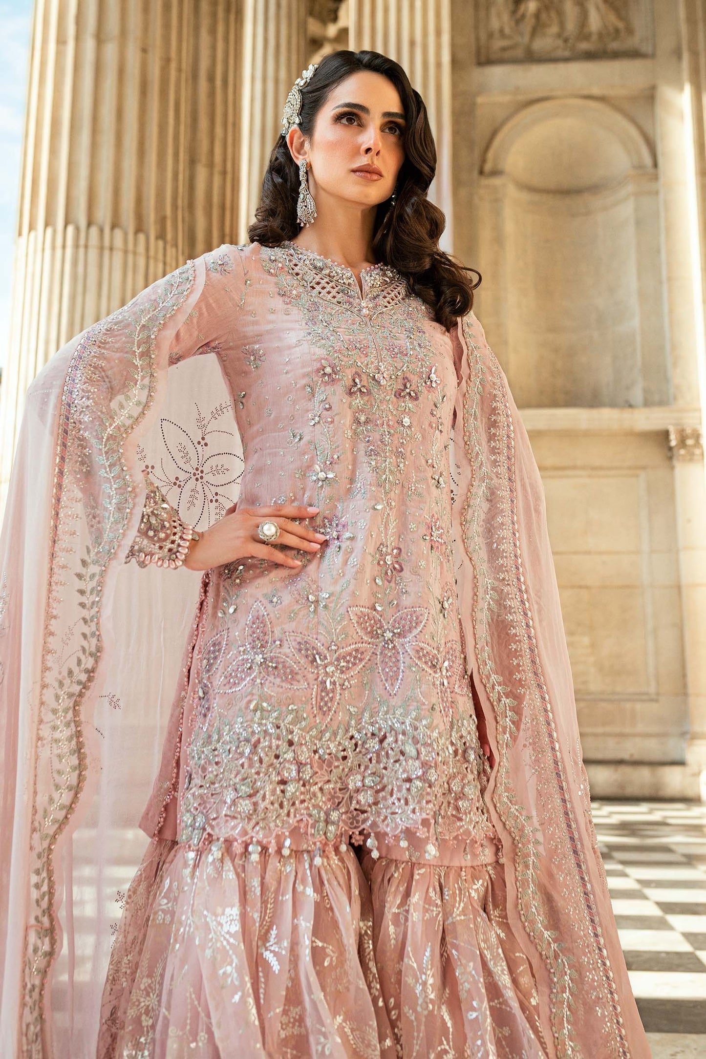 Soiree by Maria B. Vol-01 Embroidered Festive Formals'26 Unstitched 3 Piece