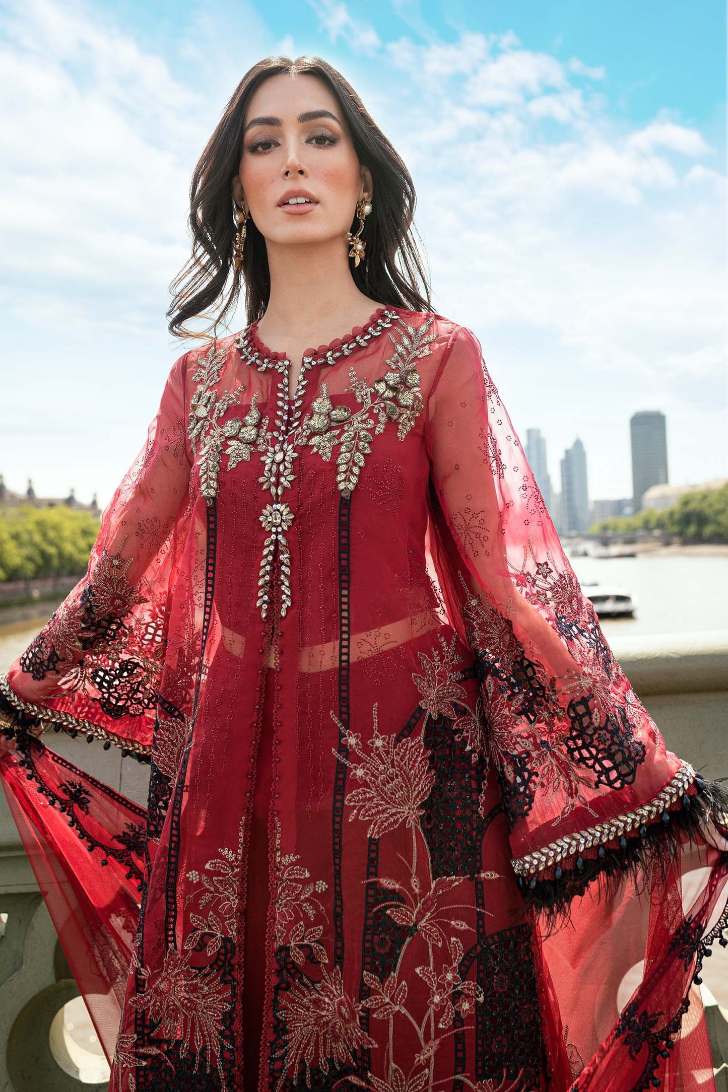 Soiree by Maria B. Vol-01 Embroidered Festive Formals'26 Unstitched 3 Piece