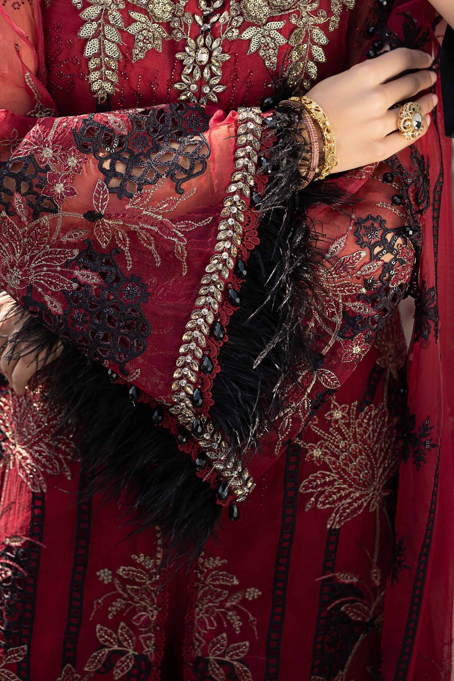 Soiree by Maria B. Vol-01 Embroidered Festive Formals'26 Unstitched 3 Piece