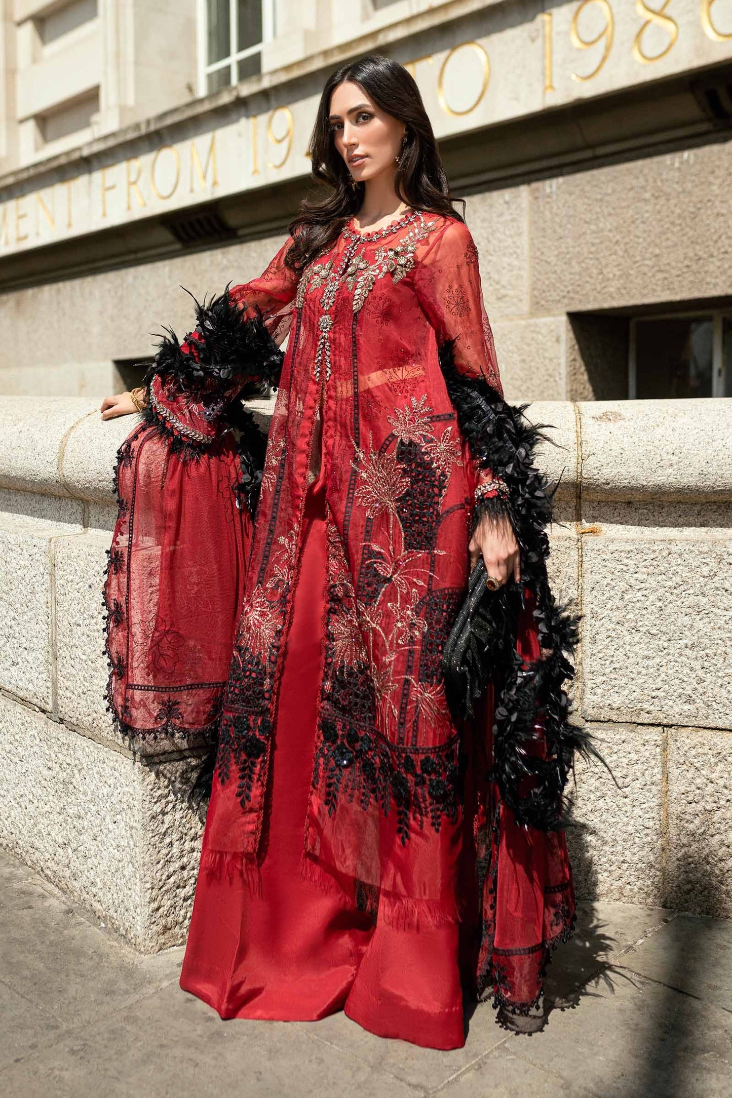 Soiree by Maria B. Vol-01 Embroidered Festive Formals'26 Unstitched 3 Piece