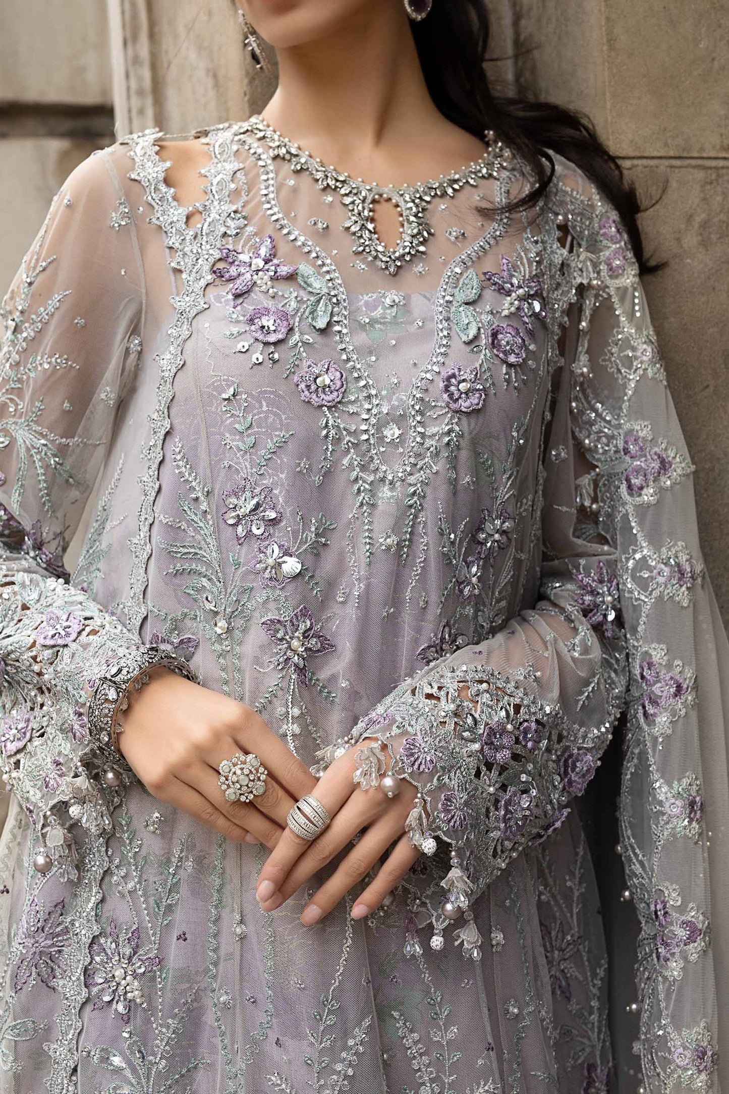 Soiree by Maria B. Vol-01 Embroidered Festive Formals'26 Unstitched 3 Piece