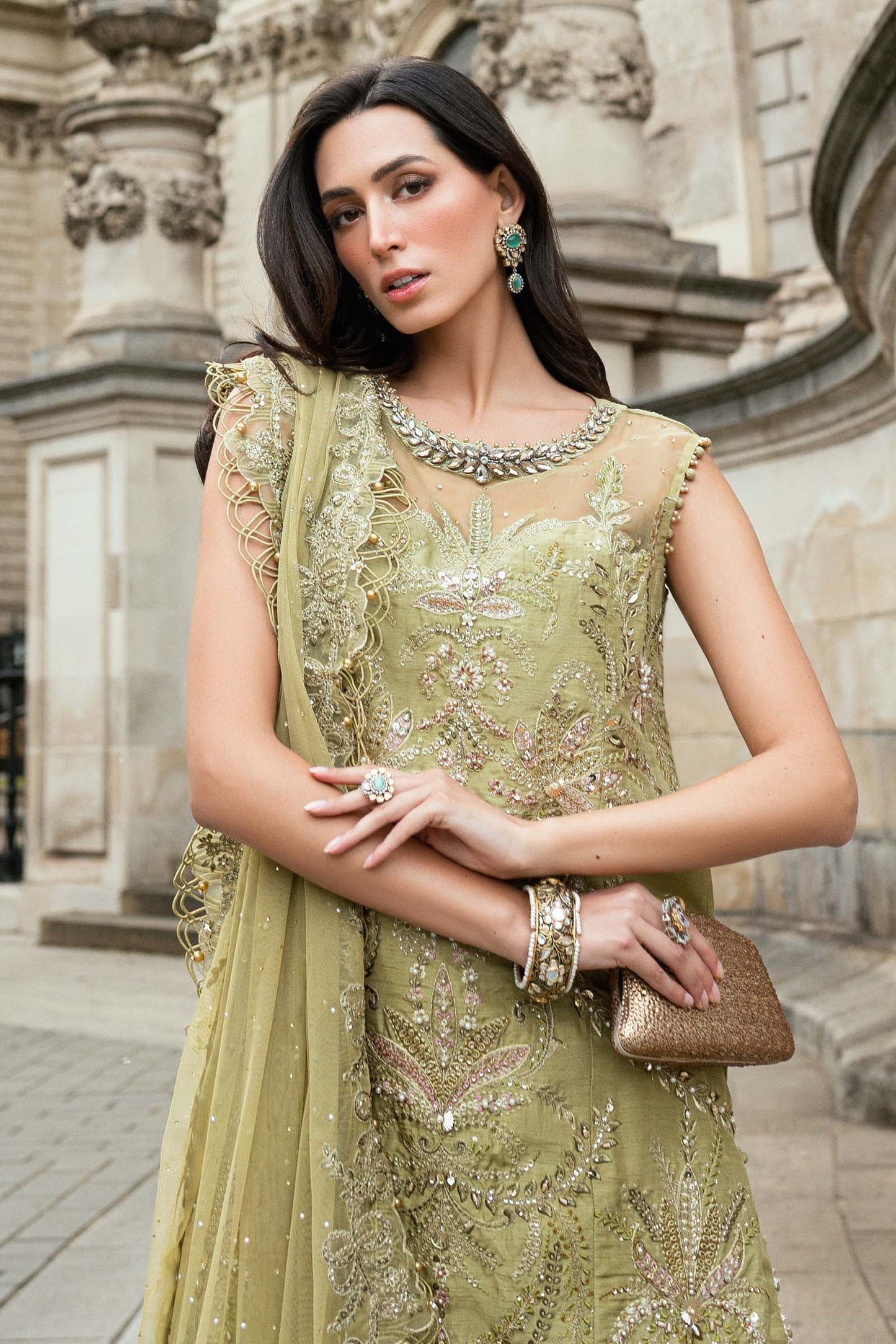 Soiree by Maria B. Vol-01 Embroidered Festive Formals'26 Unstitched 3 Piece