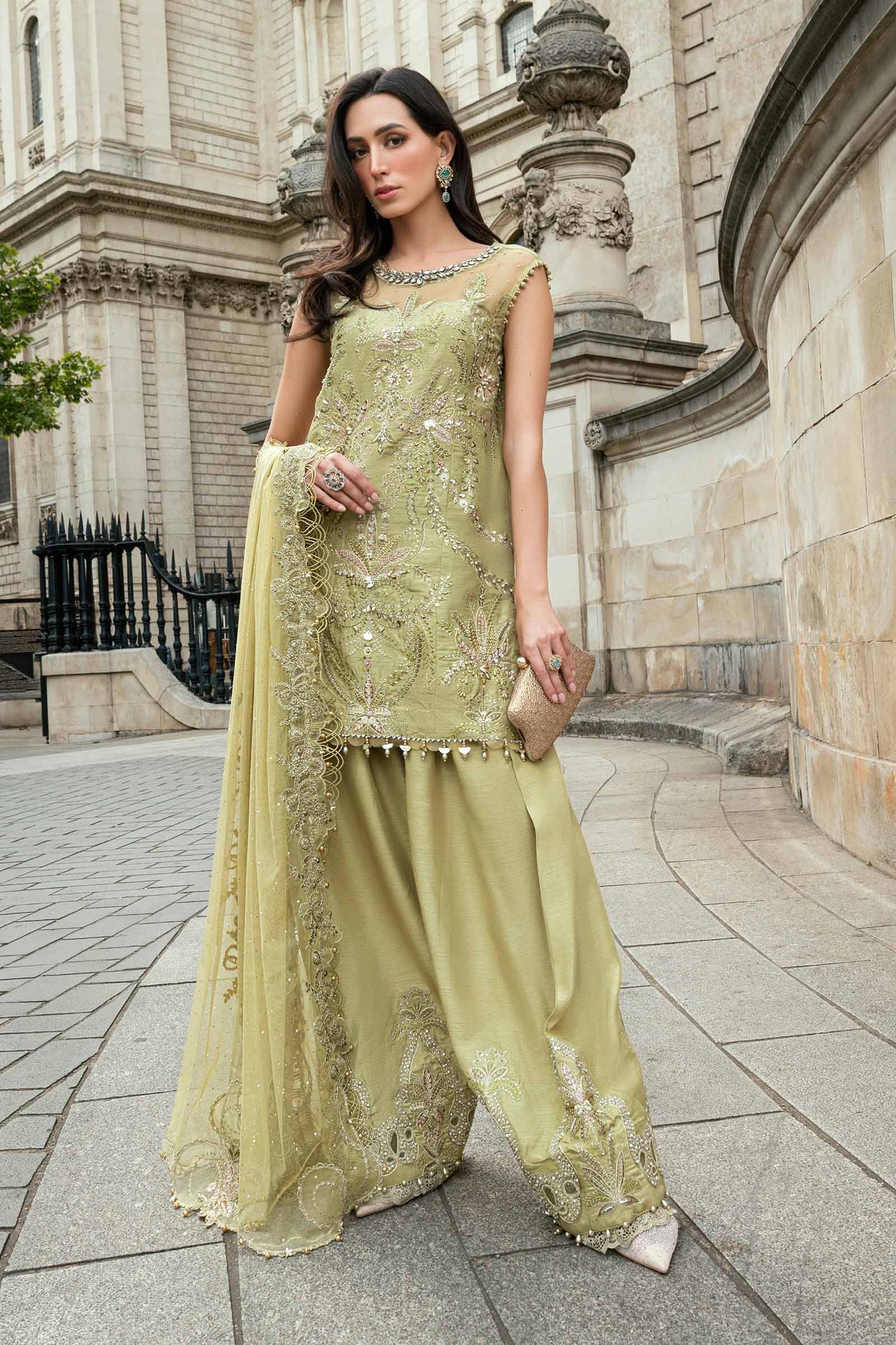 Soiree by Maria B. Vol-01 Embroidered Festive Formals'26 Unstitched 3 Piece