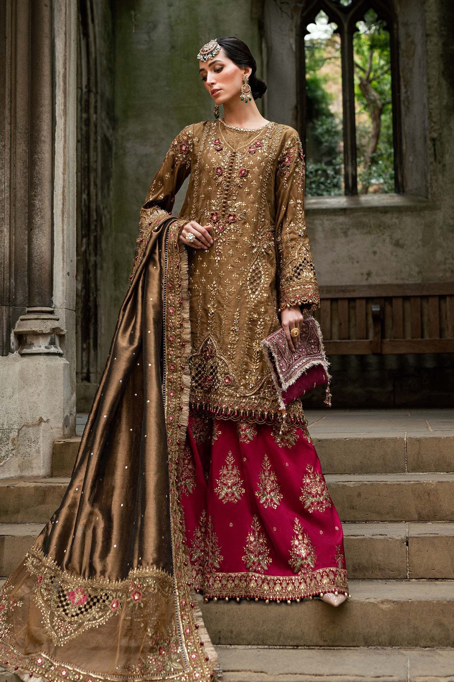 Soiree by Maria B. Vol-01 Embroidered Festive Formals'26 Unstitched 3 Piece