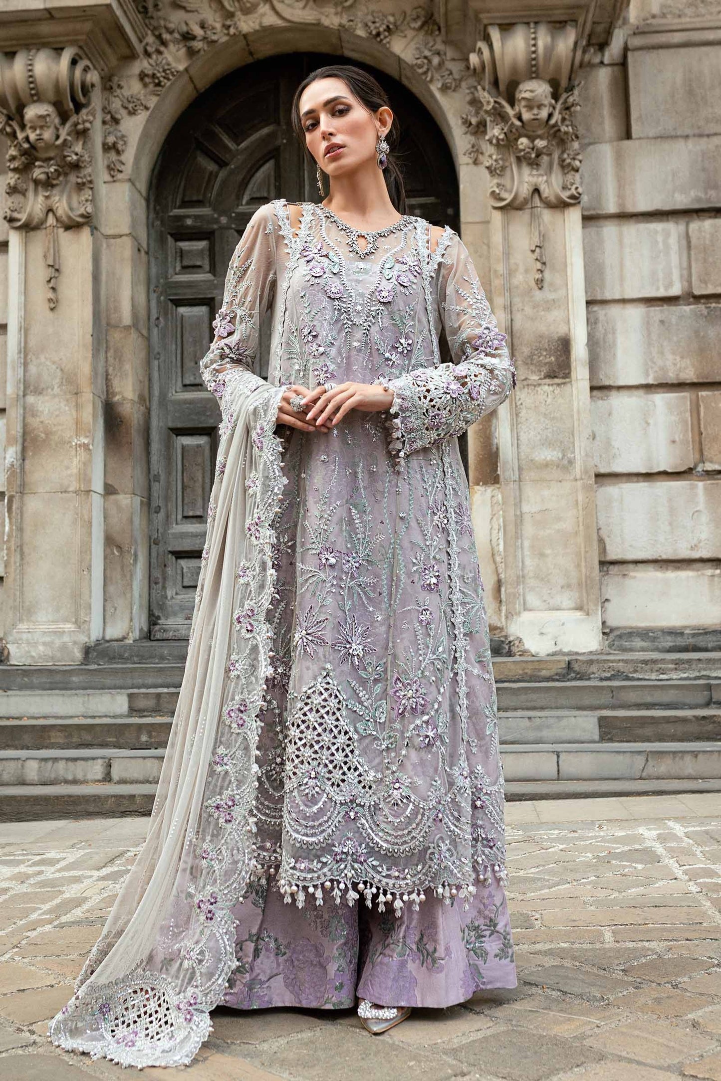Soiree by Maria B. Vol-01 Embroidered Festive Formals'26 Unstitched 3 Piece