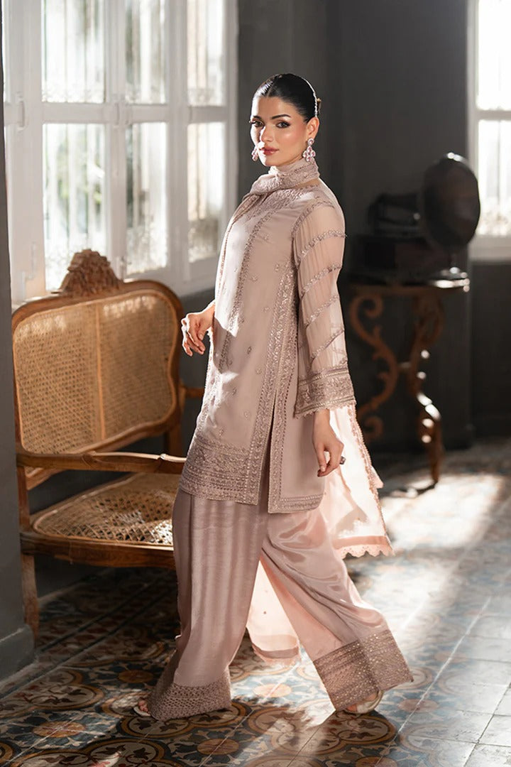 Azure Ensembles Festive Chiffon Unstitched 3Pcs