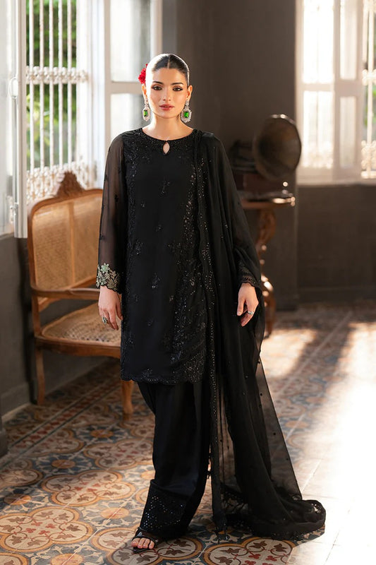 Azure Ensembles Festive Chiffon Unstitched 3Pcs