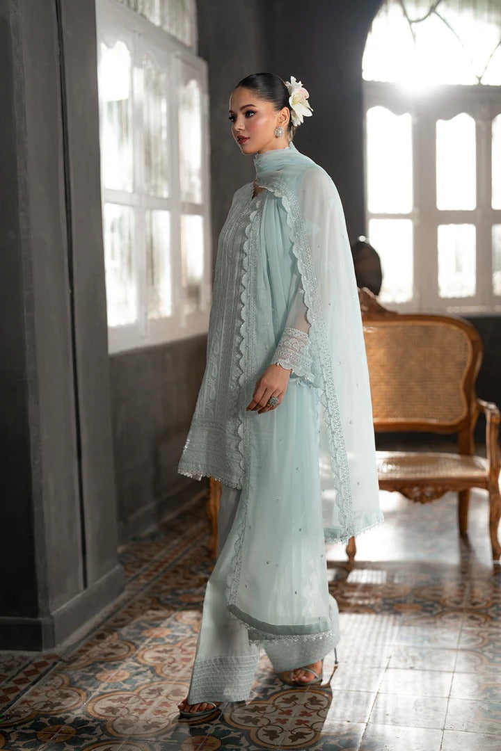 Azure Ensembles Festive Chiffon Unstitched 3Pcs