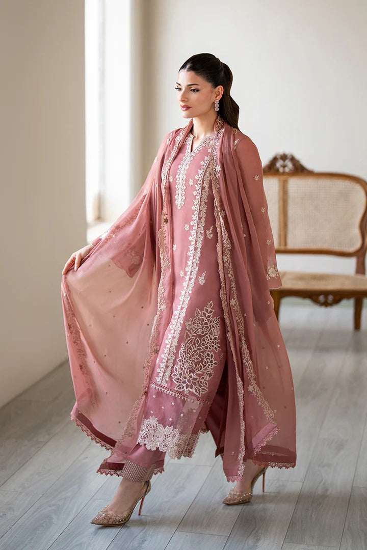 Azure Ensembles Festive Chiffon Unstitched 3Pcs