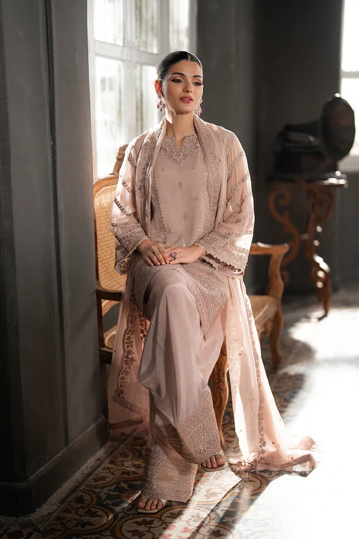 Azure Ensembles Festive Chiffon Unstitched 3Pcs