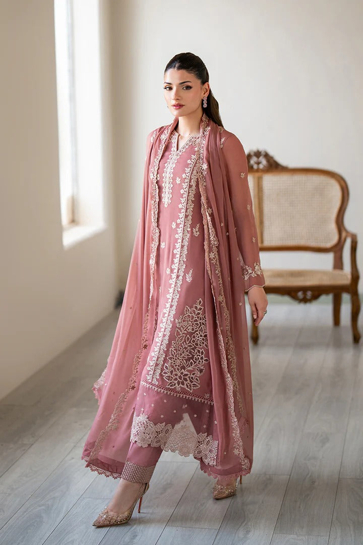 Azure Ensembles Festive Chiffon Unstitched 3Pcs