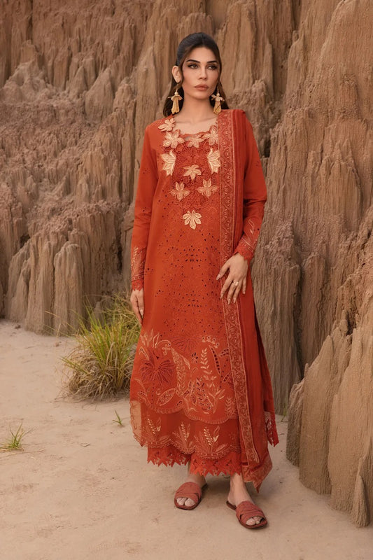 Rang Rasiya Premium Edit'25 Embroidered Unstitched 3pcs