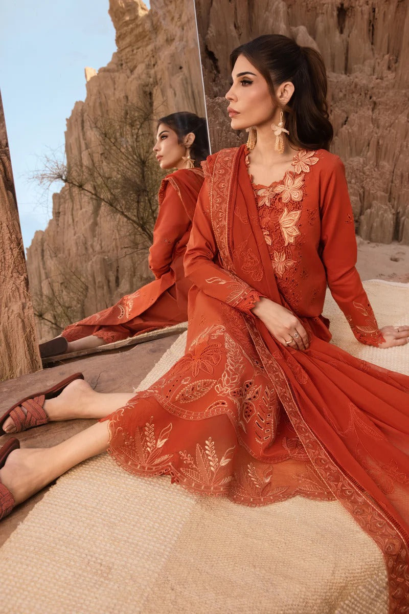 Rang Rasiya Premium Edit'25 Embroidered Unstitched 3pcs
