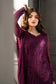 Azure Ensembles Festive Chiffon Unstitched 3Pcs
