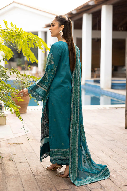 Johra Abshaam Embroidered Lawn Unstitched 3Pcs