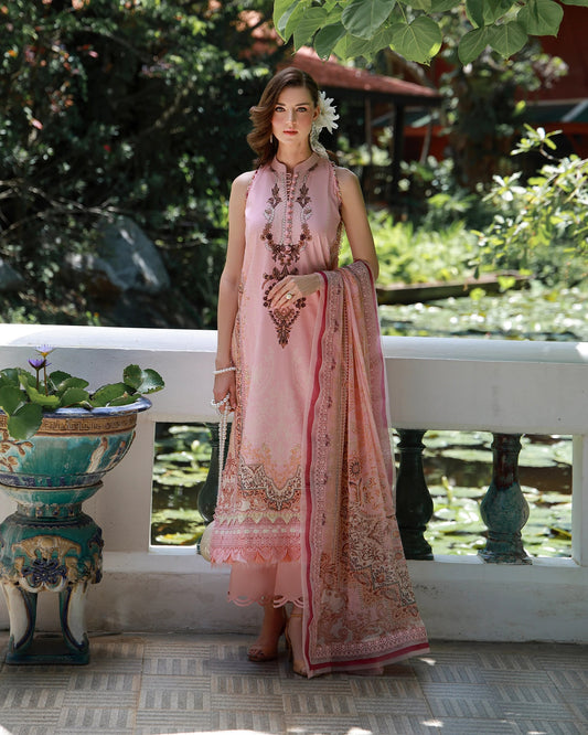 Jade Urbane Embroidered Lawn Unstitched 3pcs