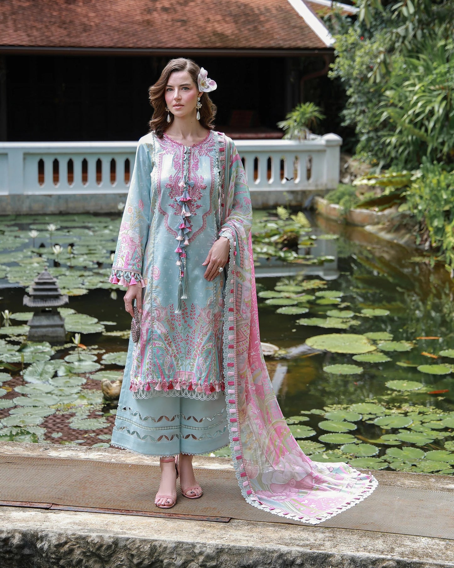 Jade Urbane Embroidered Lawn Unstitched 3pcs