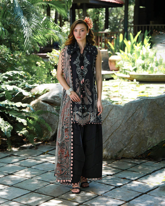 Jade Urbane Embroidered Lawn Unstitched 3pcs