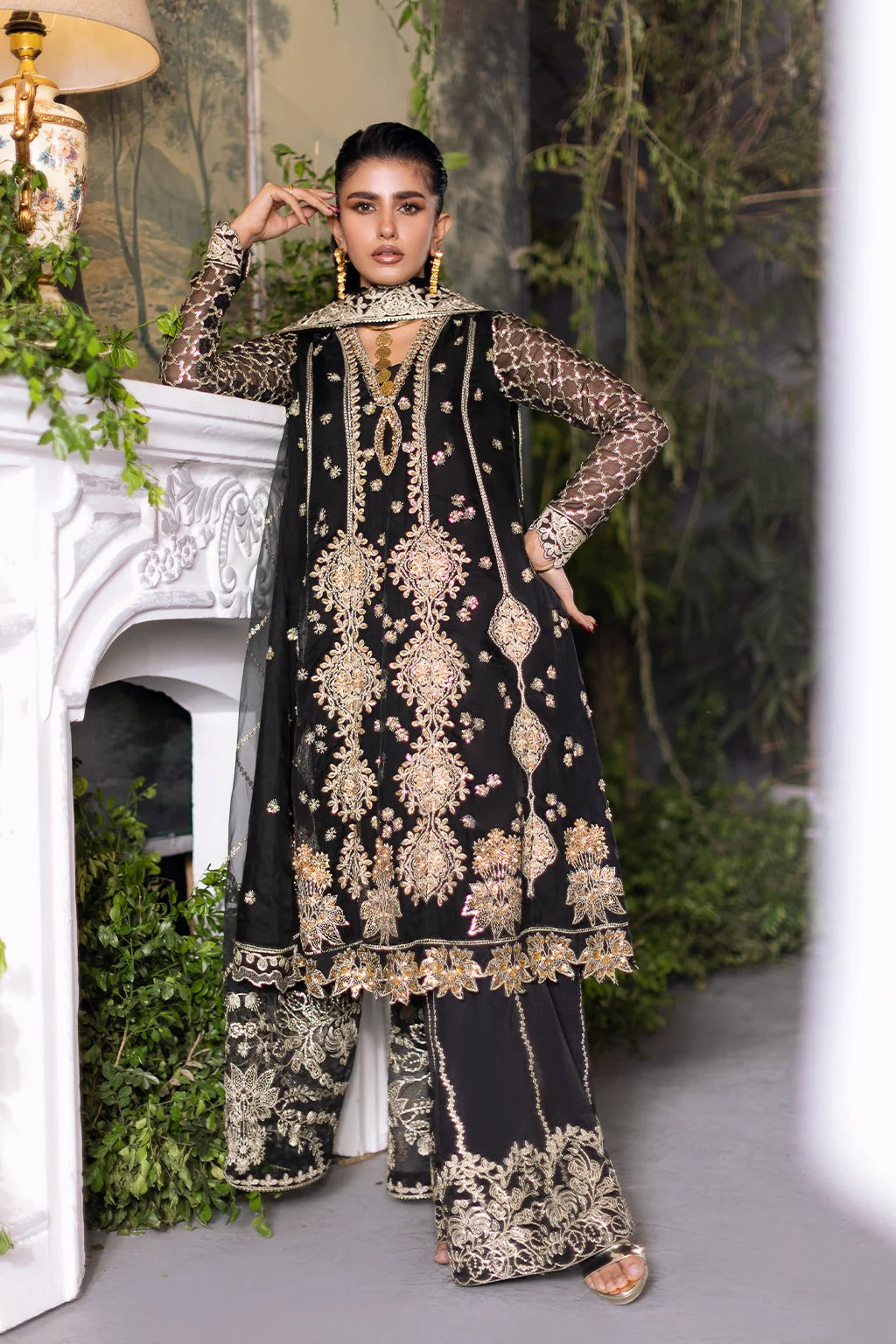 Fleurie By Saad Shaikh Vol-03 Festive Unstitched 3Pcs