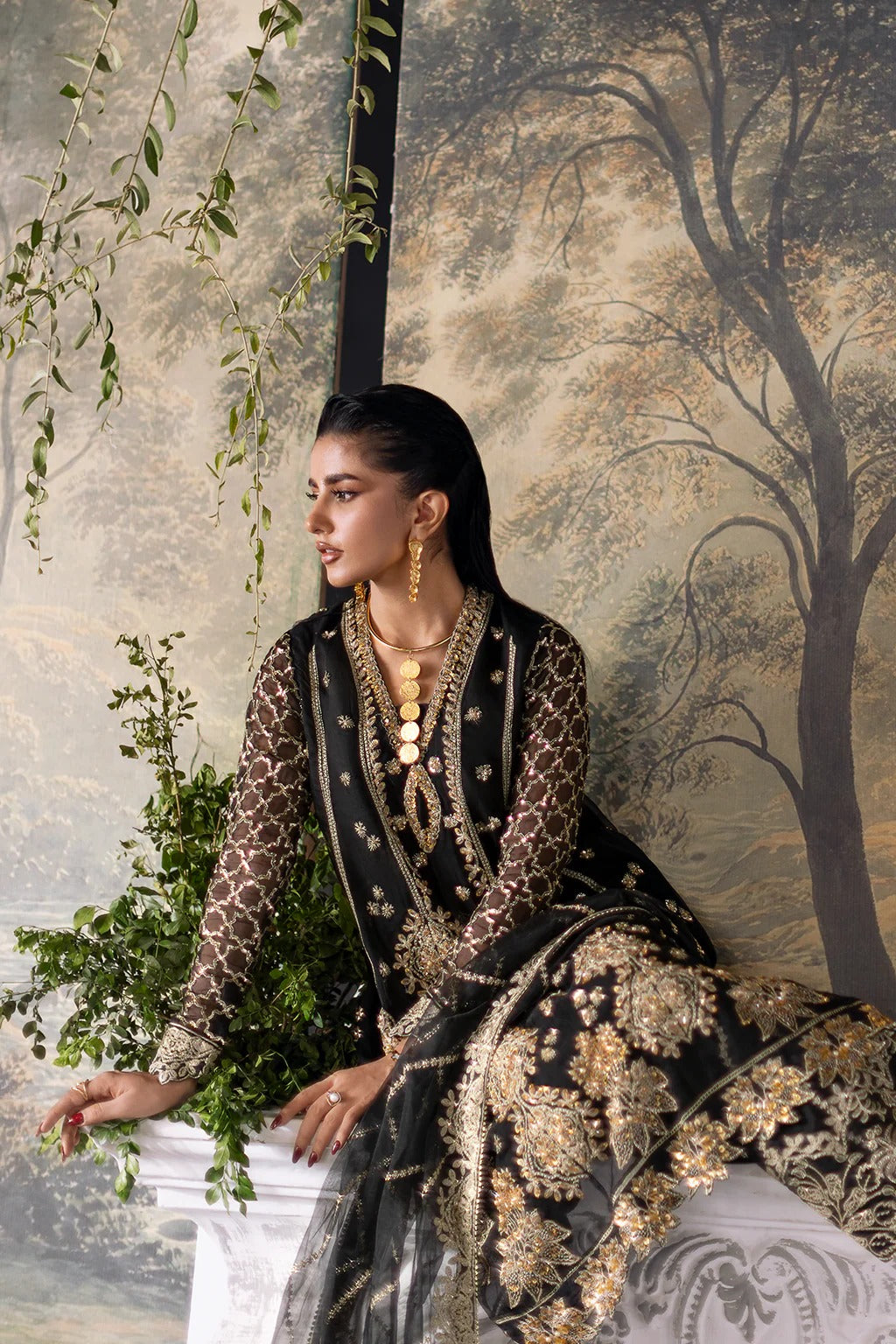 Fleurie By Saad Shaikh Vol-03 Festive Unstitched 3Pcs