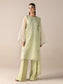 Aurapret By Zebtan Embroidered Organza Stitched 3 Piece