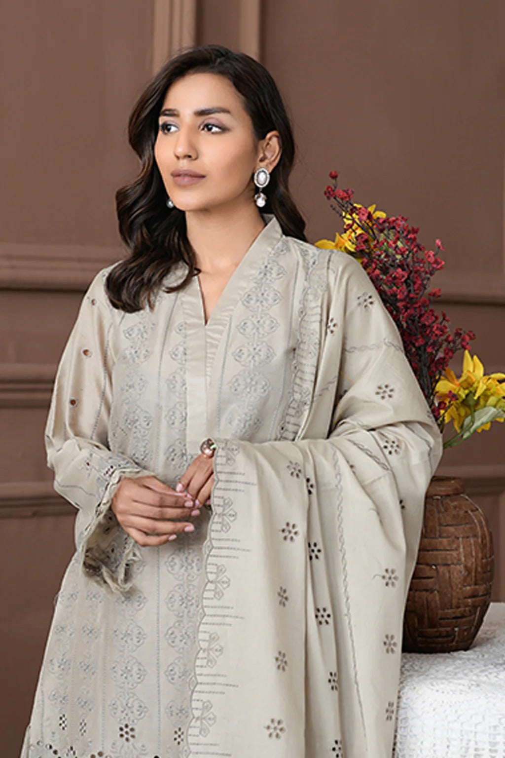 Sariya By Johra Chikankari Lawn Unstitched 3Pcs