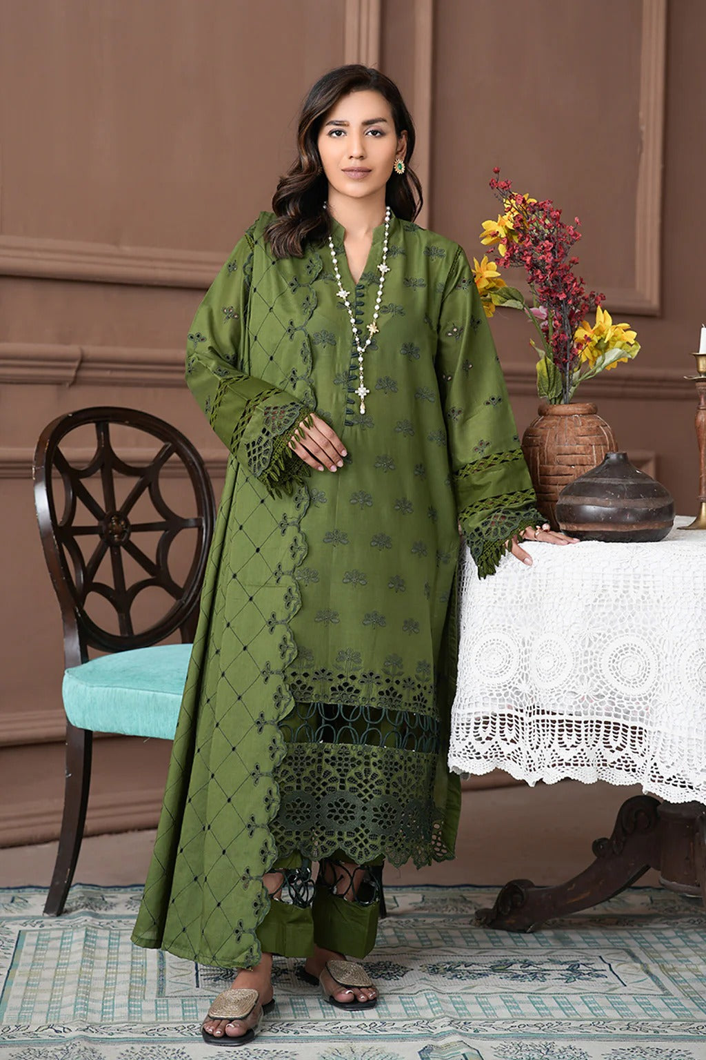 Sariya By Johra Chikankari Lawn Unstitched 3Pcs