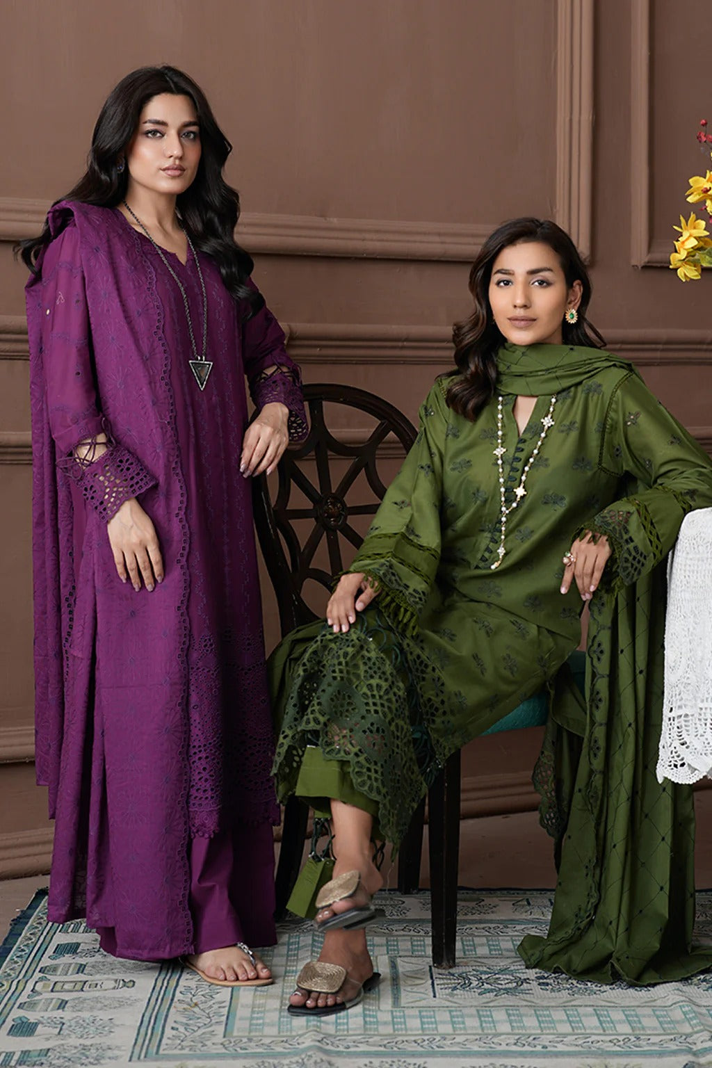 Sariya By Johra Chikankari Lawn Unstitched 3Pcs