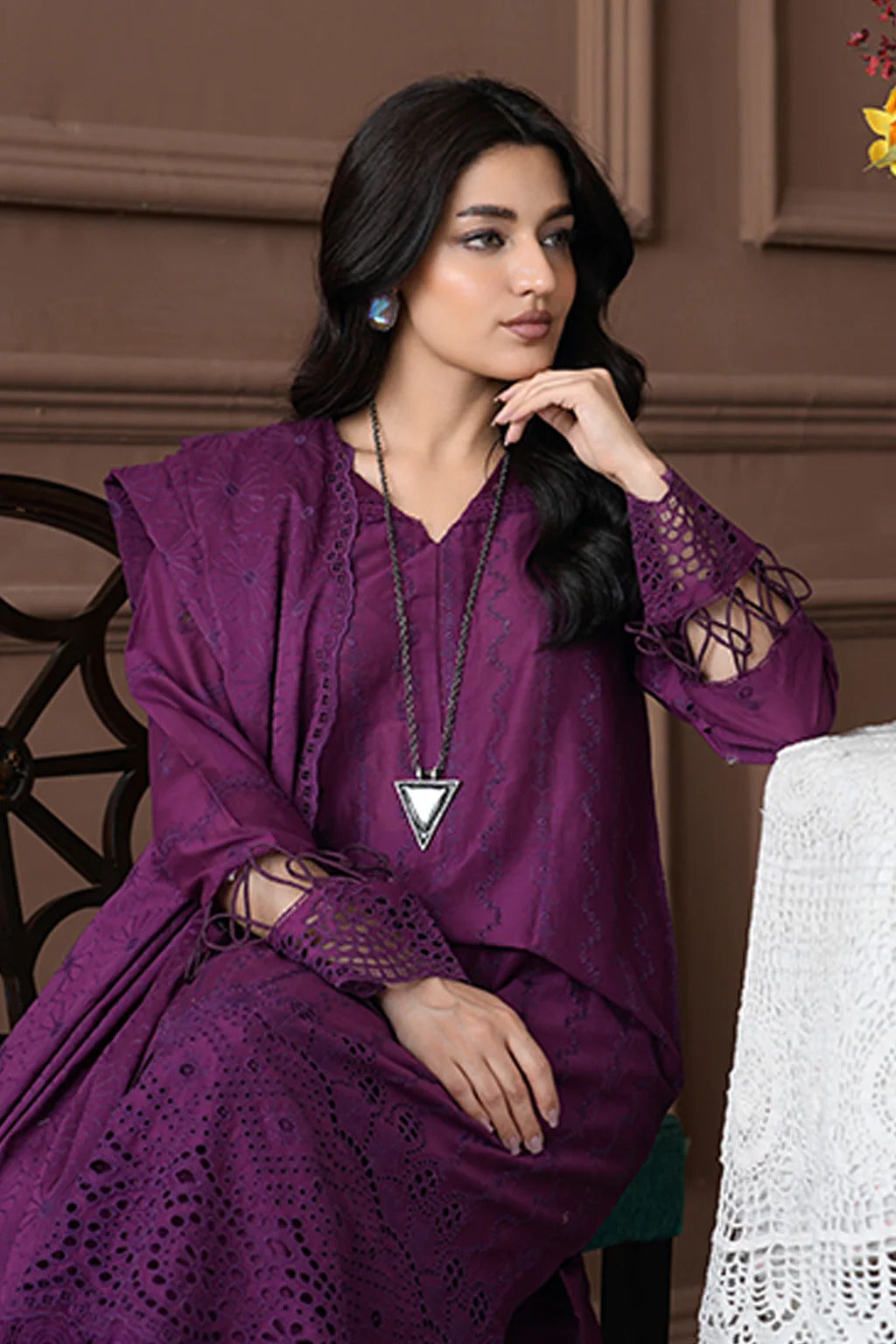 Sariya By Johra Chikankari Lawn Unstitched 3Pcs