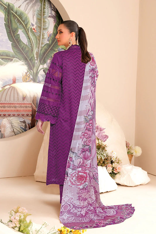 Johra Khani Embroidered Chikankari Lawn Unstitched 3Pcs