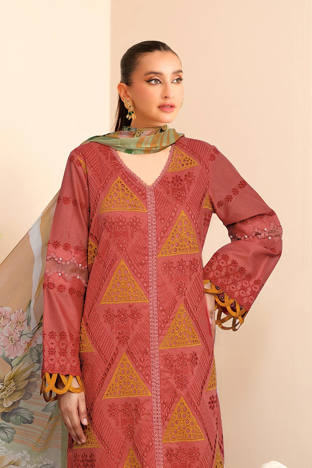 Johra Khani Embroidered Chikankari Lawn Unstitched 3Pcs