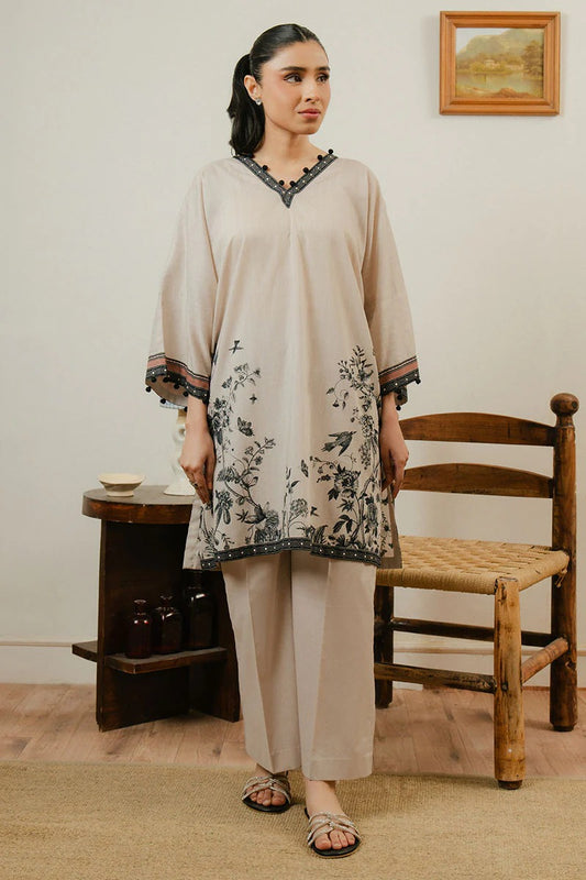 Cross Stitch Daily Digital Printed Lawn Collection'25 Unstitched 2pcs
