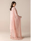 Aurapret By Zebtan Embroidered Organza Stitched 3 Piece